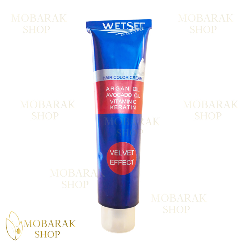 رنگ مو دودی بنفش وت ست سری Violet Smoky حجم ۱۲۵ میلیلیتر (WetSet) 1 رنگ مو دودی بنفش وت ست ۱۲۵ میل