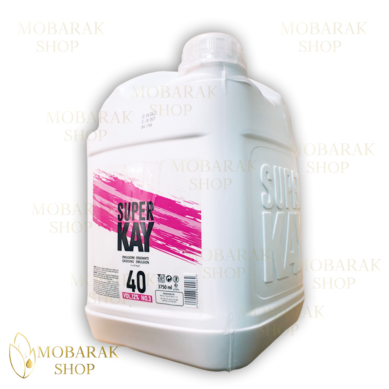 اکسیدان سوپر کی بزرگ؛ انتخاب اقتصادی و حرفه ای برای سالن های زیبایی| گالن ۳۷۵۰ میلی لیتری 1 اکسیدان سوپر کی بزرگ در حجم ۳۷۵۰ میلی لیتری (گالن)