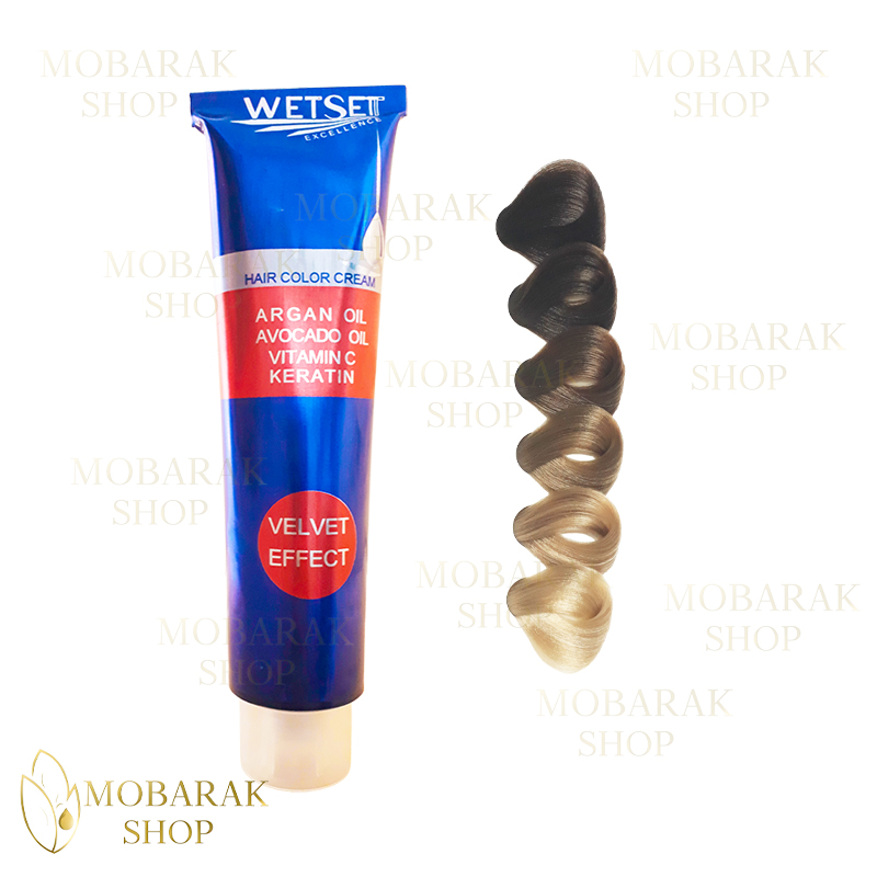 رنگ مو طبیعی قوی وت ست (Intensive Natural) حجم ۱۲۵ میلیلیتر (WetSet) 1 رنگ مو طبیعی قوی وت ست ۱۲۵ میلی لیتر